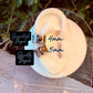 Tiger's Eye Ear Cuff • Sterling Silver Wide Band • Faux Conch • No Piercing • 4mm-5mm