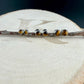 Tigers Eye Labret Stud • Genuine Moonstone Earring • 20G 18G 16G Threaded Post • Screw-On Back