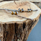 Tigers Eye Labret Stud • Genuine Moonstone Earring • 20G 18G 16G Threaded Post • Screw-On Back