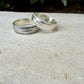 Southwest Sterling Silver Band Ring • Wide Embossed Western Ring • Unisex