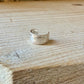 Sterling Silver Ear Cuff • Southwest Embossed Band • Faux Conch • No Piercing