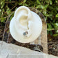 Sterling Silver Paisley Heart Stud Earrings | Textured Heart Posts | Southwestern Style