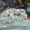 Southwest Sterling Silver Band Ring • Wide Embossed Western Ring • Unisex