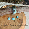 Blue Moon Turquoise Ring • Wide Sterling Silver Southwest Ring • Rare Turquoise • Western Artisan Jewelry