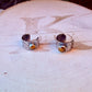 Tiger's Eye Ear Cuff • Sterling Silver Wide Band • Faux Conch • No Piercing • 4mm-5mm