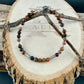 Picasso Jasper Bracelet • Red Creek Jasper • Sterling Silver Bracelet • 4mm Gemstone Jewelry