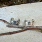 Sterling Silver Ear Cuff • Southwest Embossed Band • Faux Conch • No Piercing