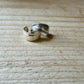 Sterling Silver Ear Cuff • Southwest Embossed Band • Faux Conch • No Piercing